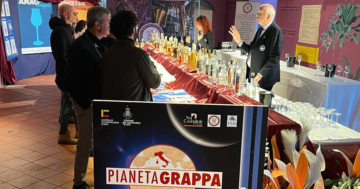 Grappa protagonista a Costigliole d’Asti